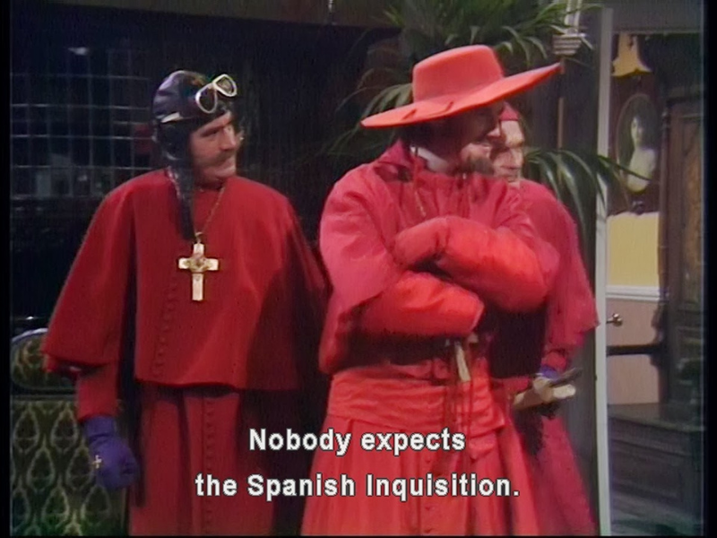 spanish inquisition monty python