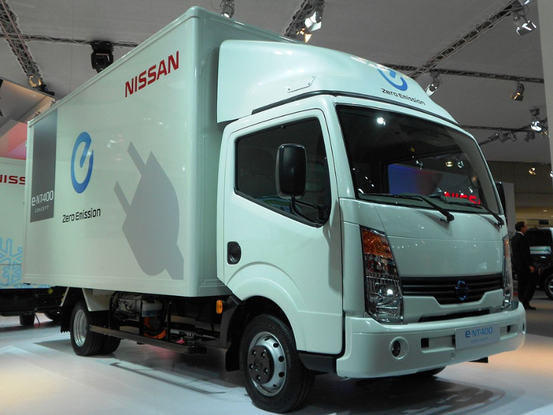 Nissan Electric Truck Germany 2012