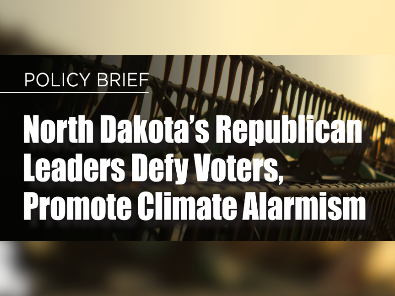 North Dakota policy brief