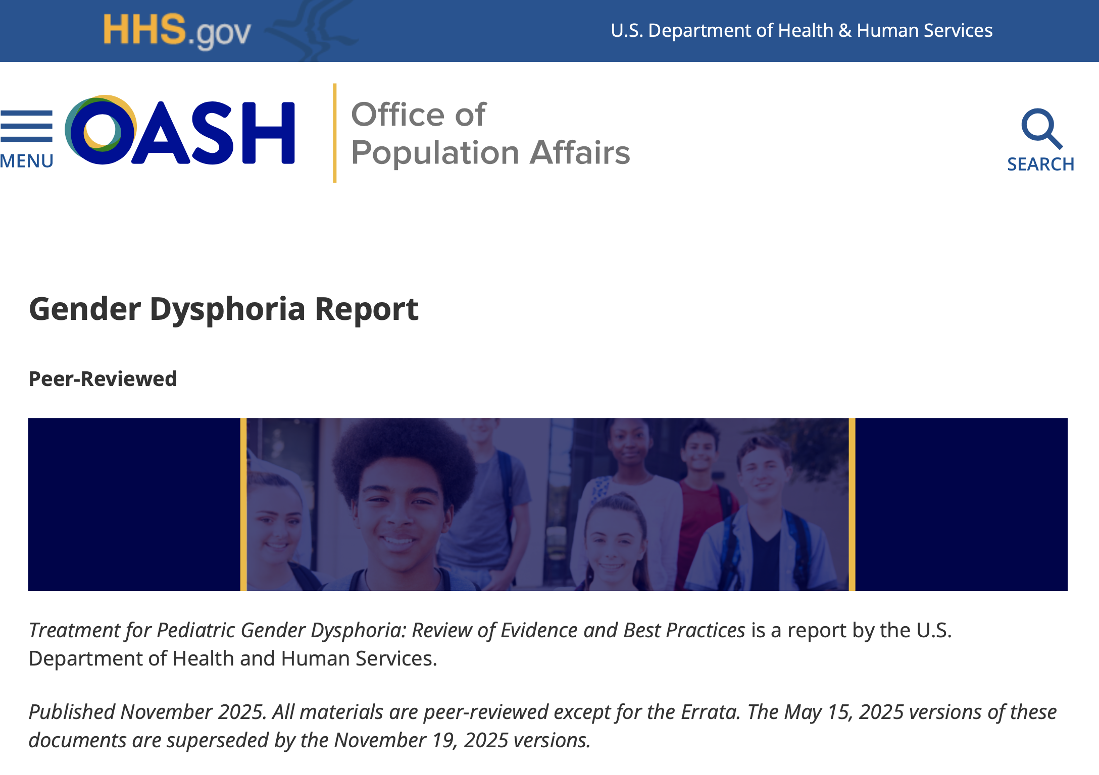 Trump Administration Bolsters Case to End Child Gender Treatment